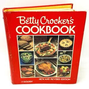 Vintage Betty Crocker’s Big Red Cookbook Ringbound 70s 80s Classic Recipe Book